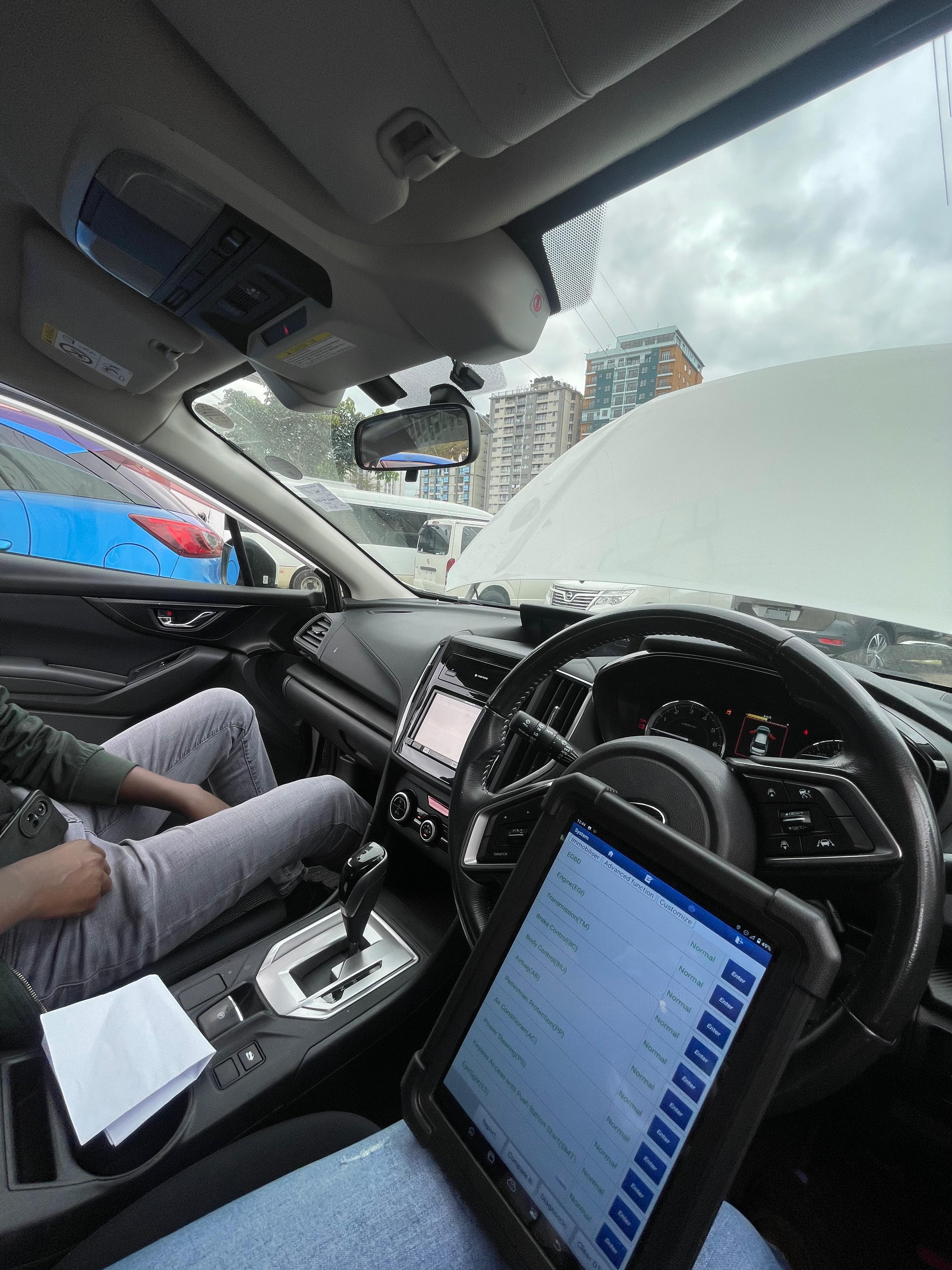 Automotive service background